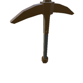 Pickaxe Metal Riveted 03